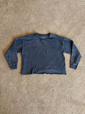 Women’s Medium @Wren And Glory Vintage Washed Cropped Sweatshirt